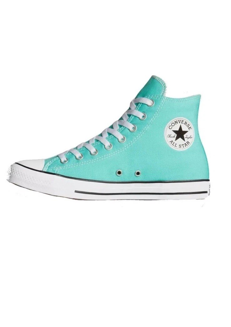 Converse Chuck Taylor All Star High Cyber Teal Unisex 10 Womens