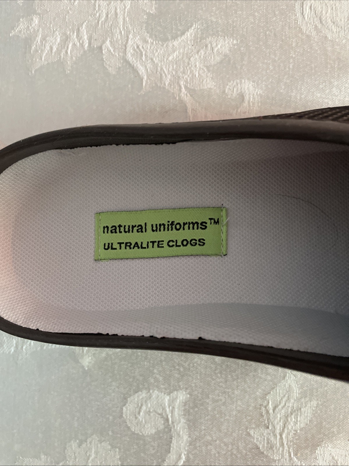 Natural Uniforms Ultralight Clogs Chocolate Woman’s Size 10 NEW