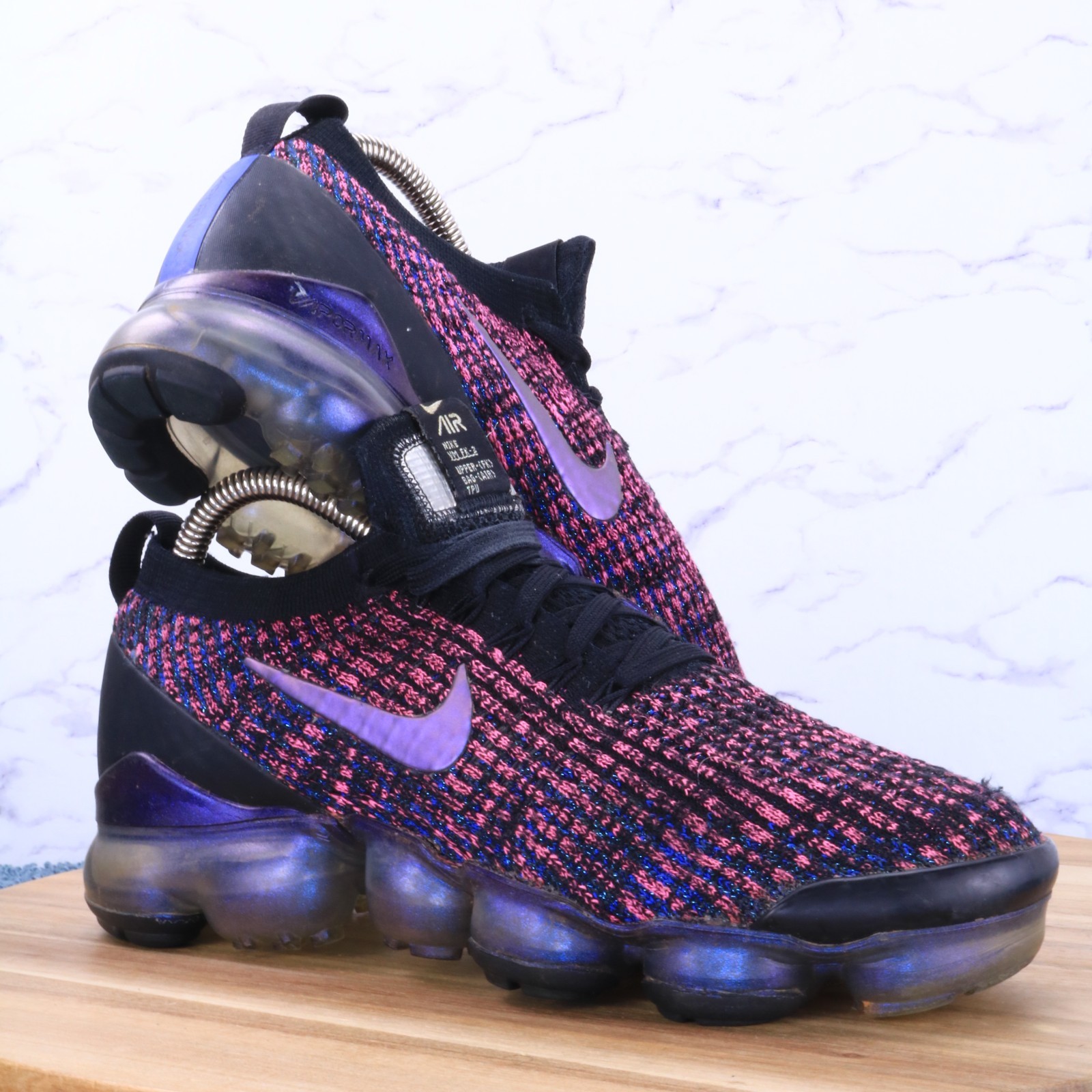 Nike Air Vapormax Flyknit 3 Future Throwback Athletic Shos AJ6910-003 Women 7.5
