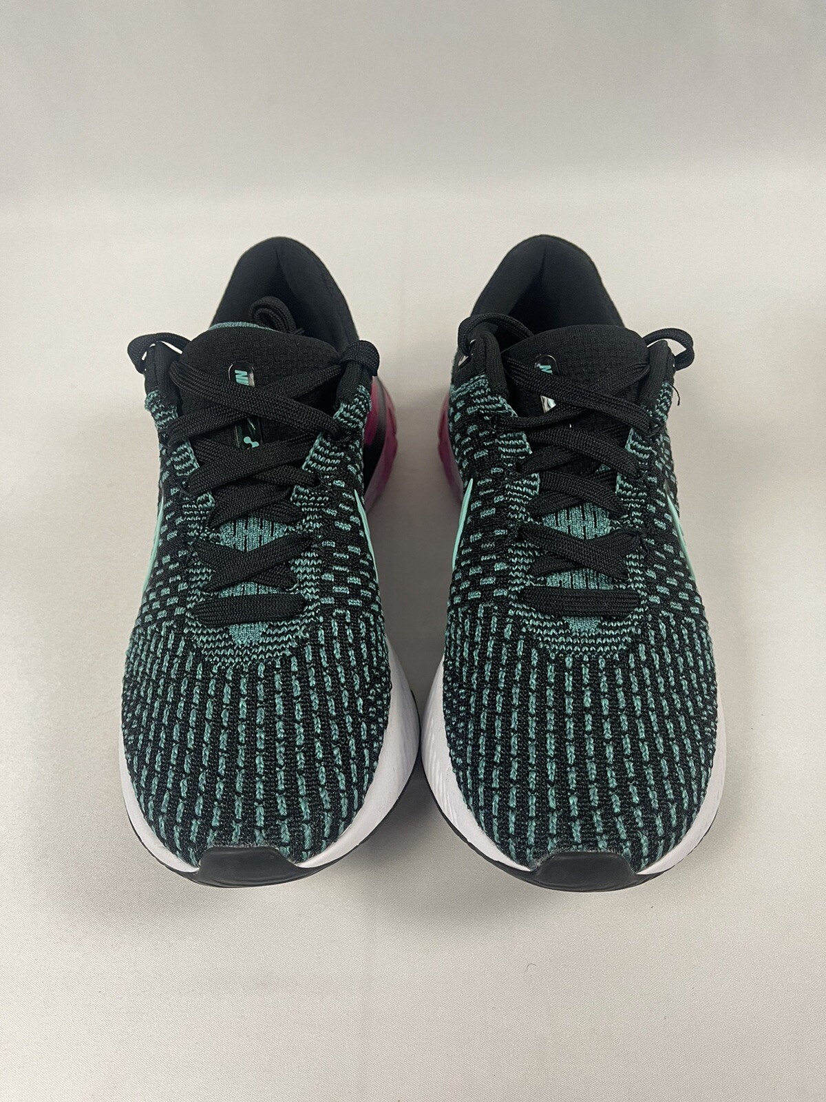 Nike React Infinity Run Flyknit 3 Black Turquoise DD3024-003 Women’s Size 8 NEW