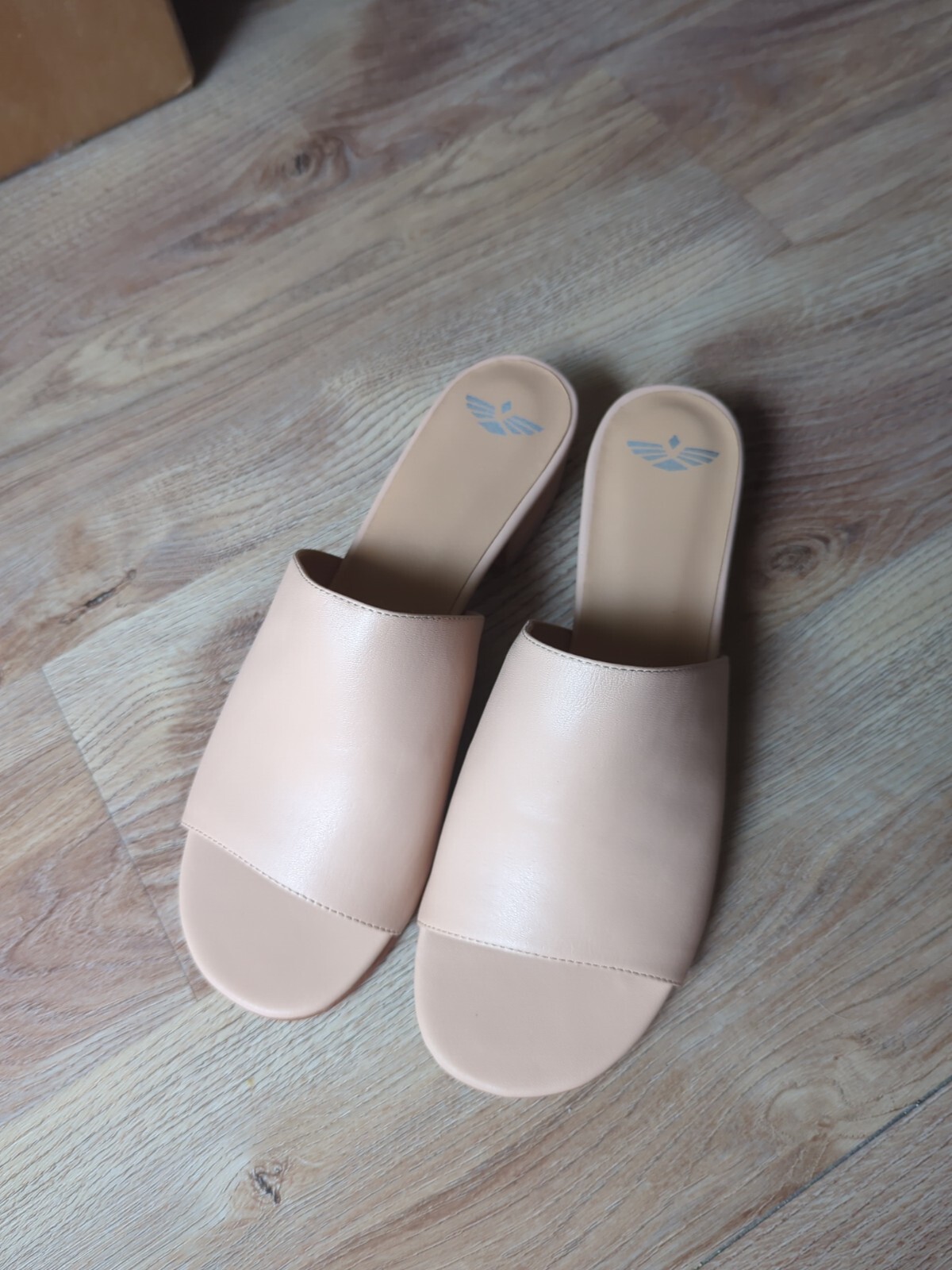 Fortress of Inca Rachel Blush Mule Sandals Womens EU 40 Fairtrade Handmade Peru