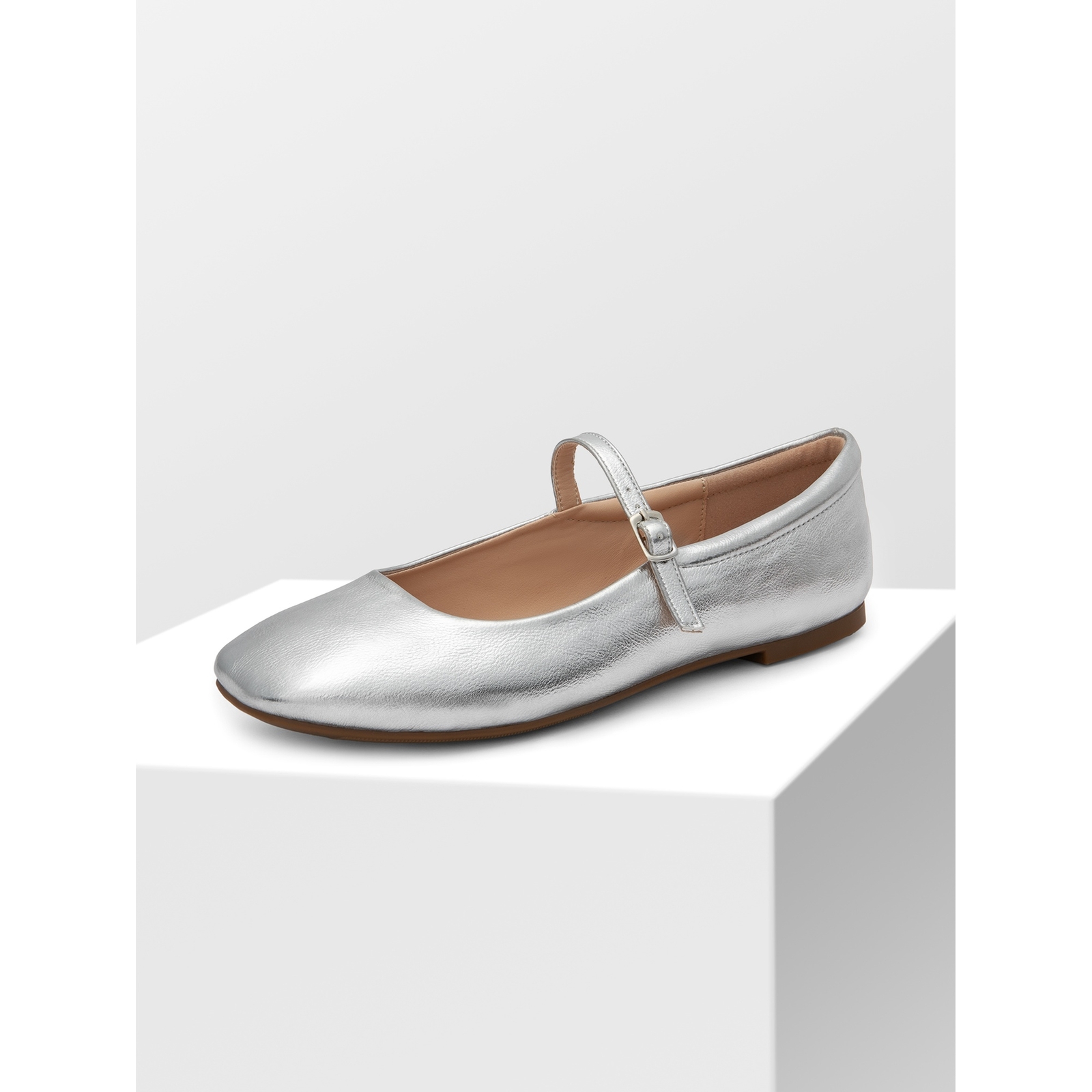 Dream Pairs Women Ballerina Flats Square Toe Flat Shoes Mary Jane Shoes