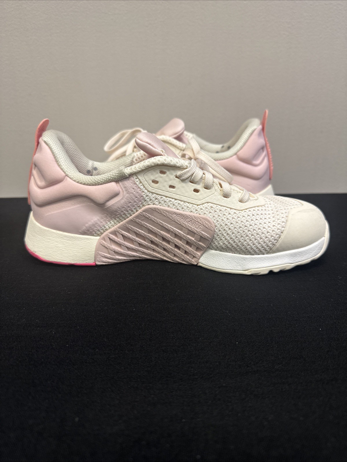 Adidas Dropset 3 Training Gym Workout Shoes Chalk Pink Womens Sz 6.5