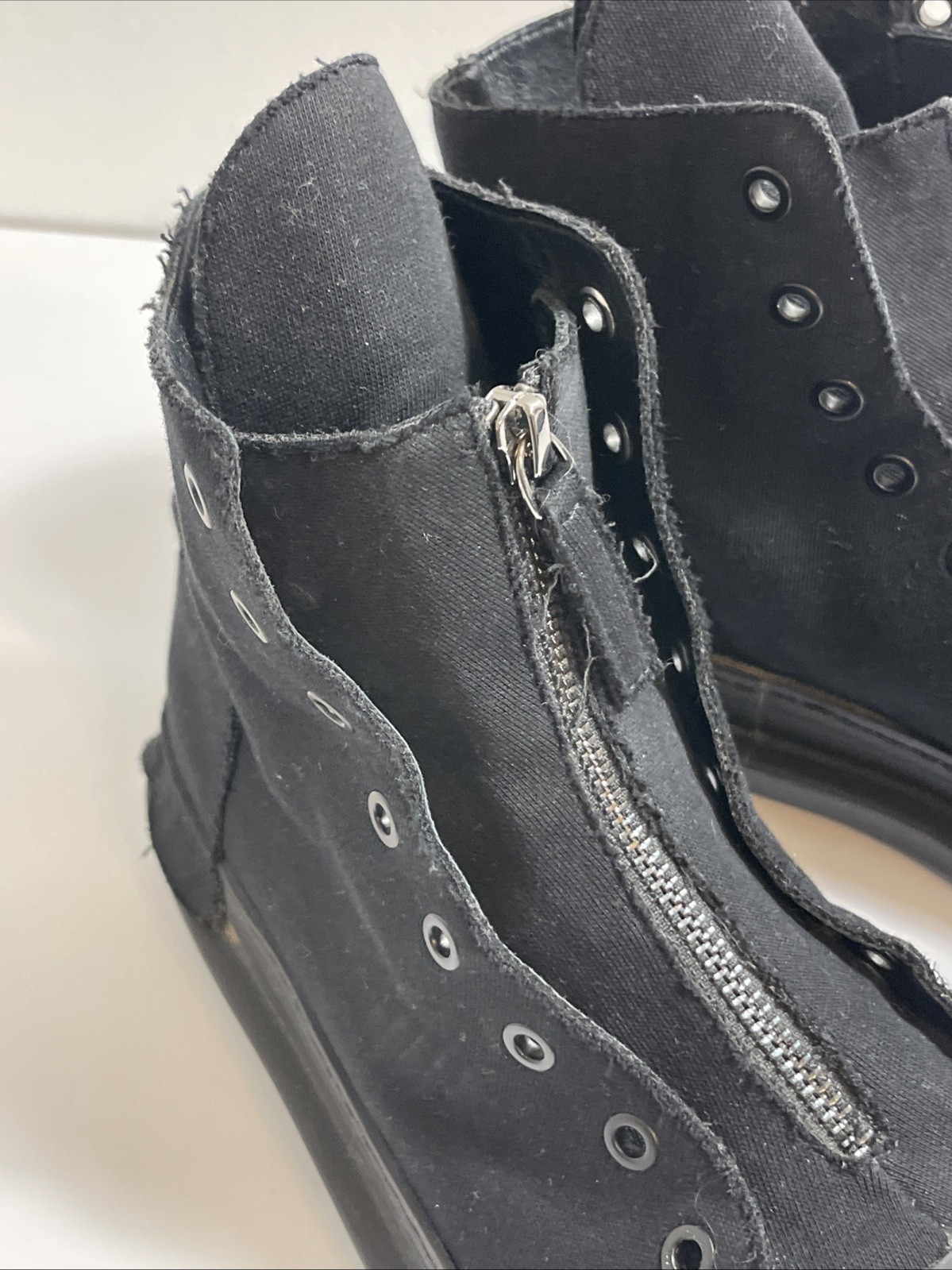 Rundholz Black Label Sneakers Womens 39 High Top Shoes Black US 9 Avant Garde