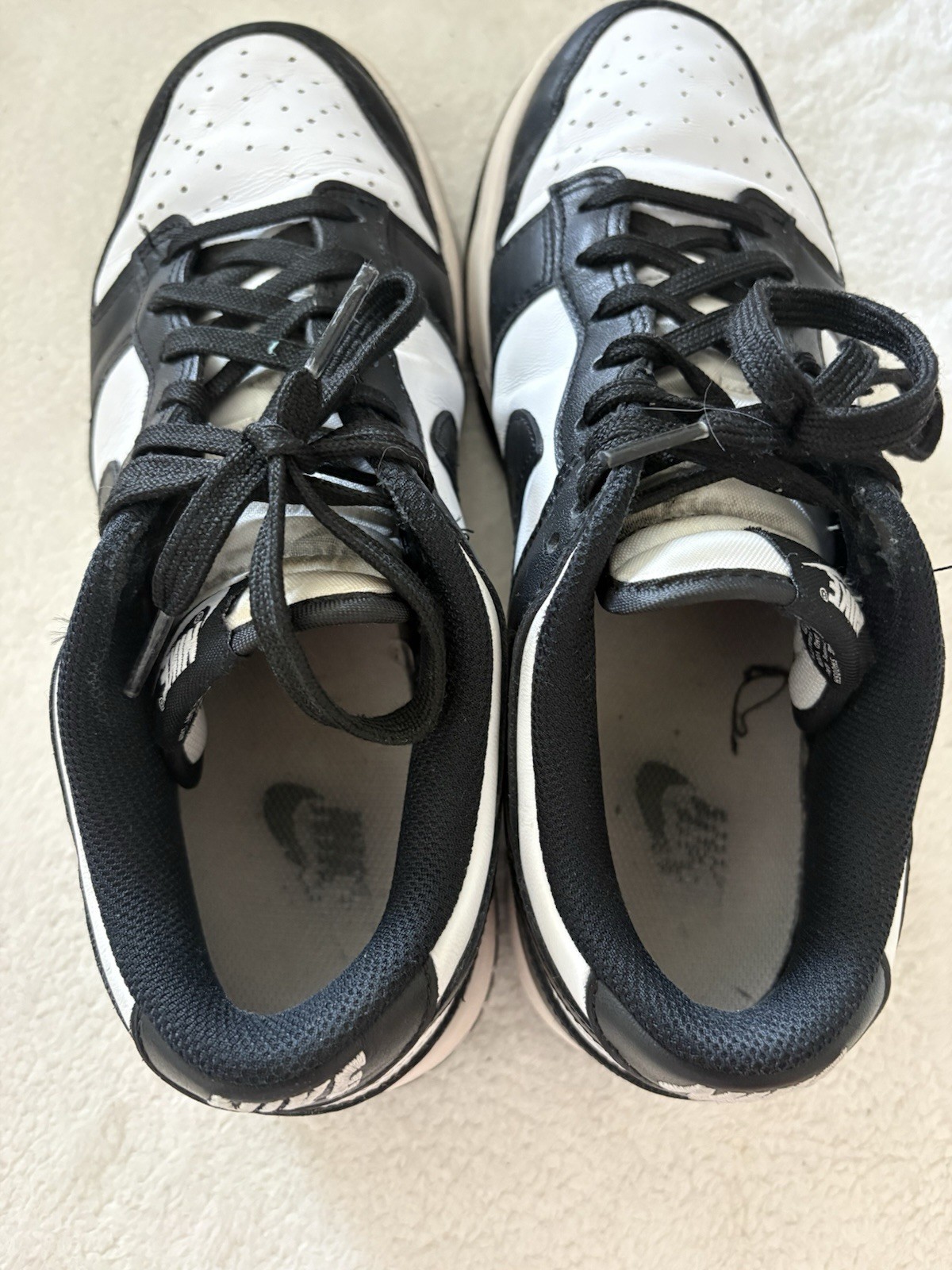 Nike Dunks Twist Low Panda Blk/Wht Women’s Size 10 Authentic