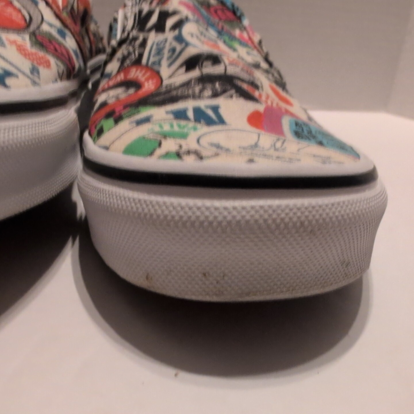 VANS Men’s 7 / Women’s Size 8.5 Classic Slip On Mash Up Stickers Print Graphics