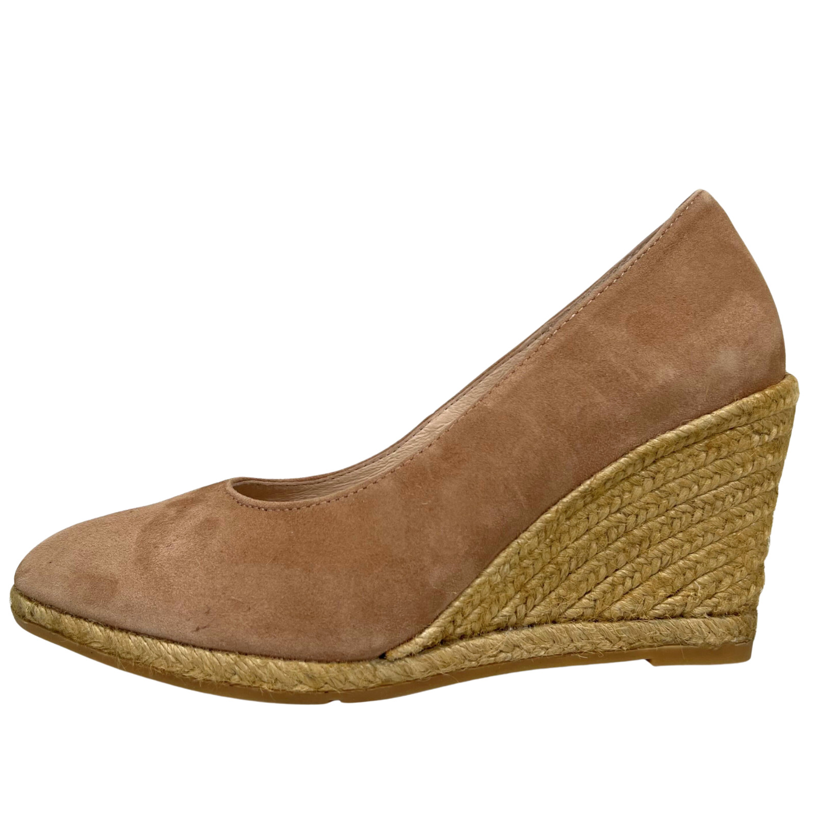 Eric Michael Women’s Teva Suede Espadrille Wedge Shoes Size EU 36 US 6.5-7