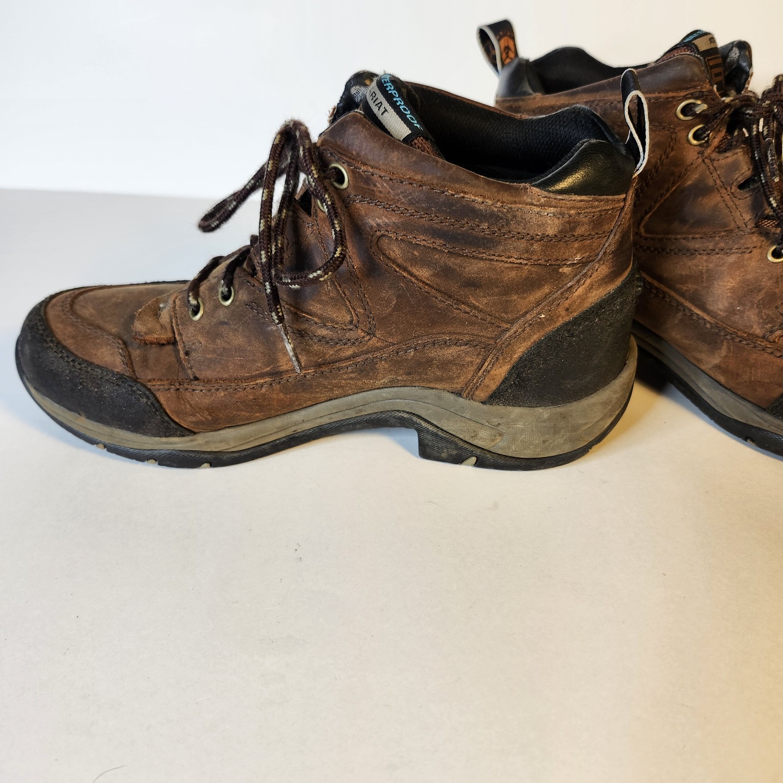 Ariat Womens Boots Terrain Endurance Cordovan Hiking Brown Leather Boot Size 7C