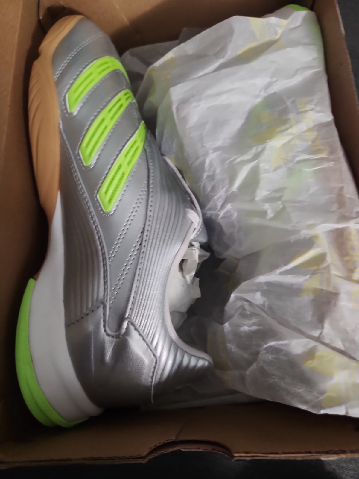 Adidas Predator Sala W Women’s Size 7 Silver N Green