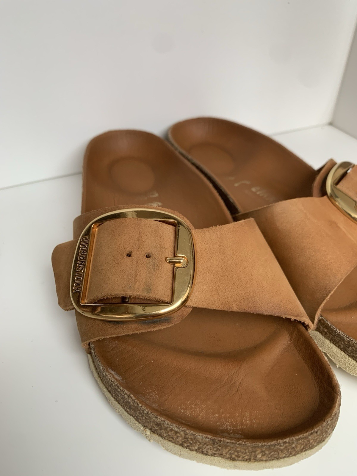 Birkenstock Madrid Big Buckle Leather Sandals EU 37 (24cm)