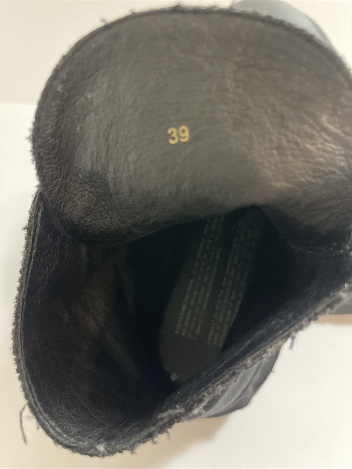 Rundholz Black Label Sneakers Womens 39 High Top Shoes Black US 9 Avant Garde