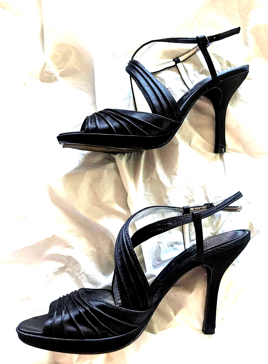 👠Lulu Townsend Shoes👡Womens Size 7 Strappy💃Heels Dress Sandals Elegant,Formal