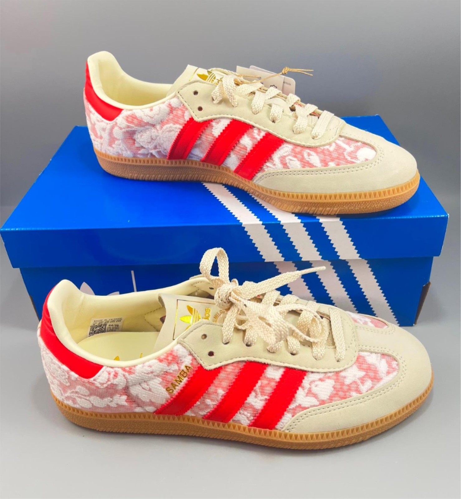 Adidas Samba OG LIBERTY LONDON Better Scarlet JR8841 Women’s Size 6 7 7.5 8 9