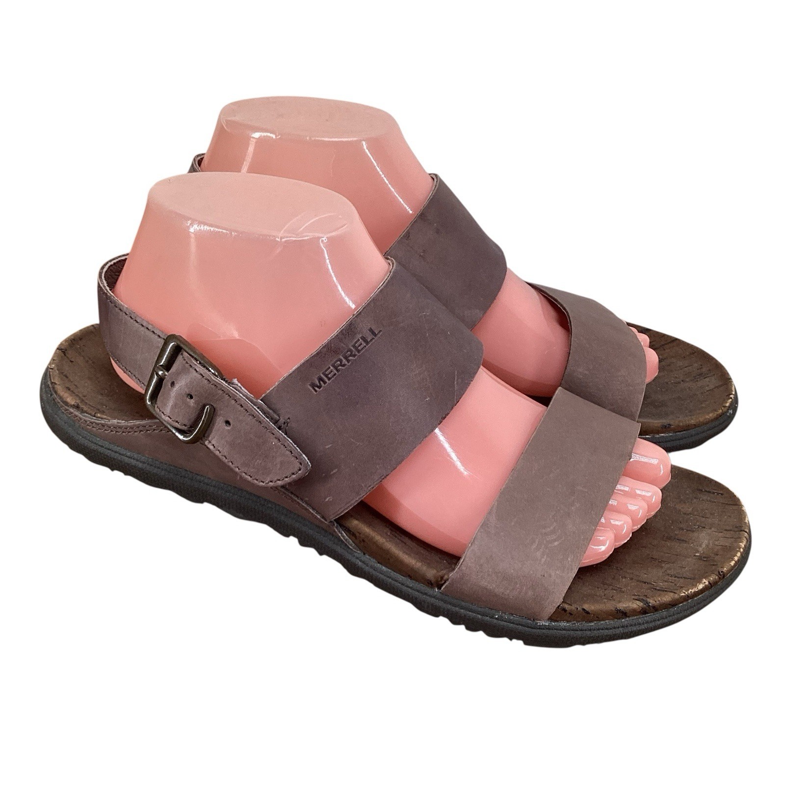 Merrell Outdoor Casual Sandals Women’s Size 10 Brown Cork Sole