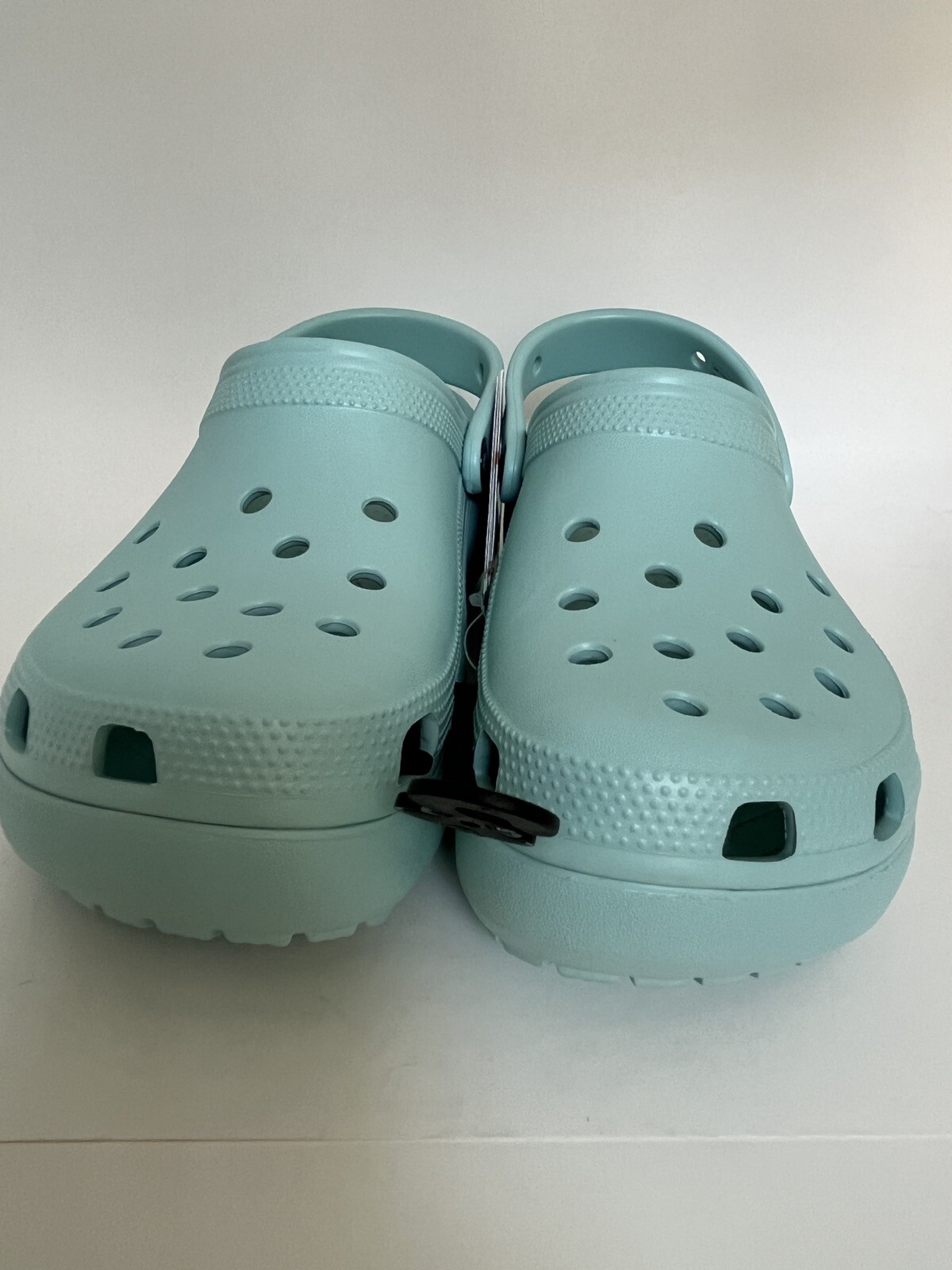 Crocs Women’s Classic Platform Iconic Crocs Comfort Clog size 9 Pure Water New