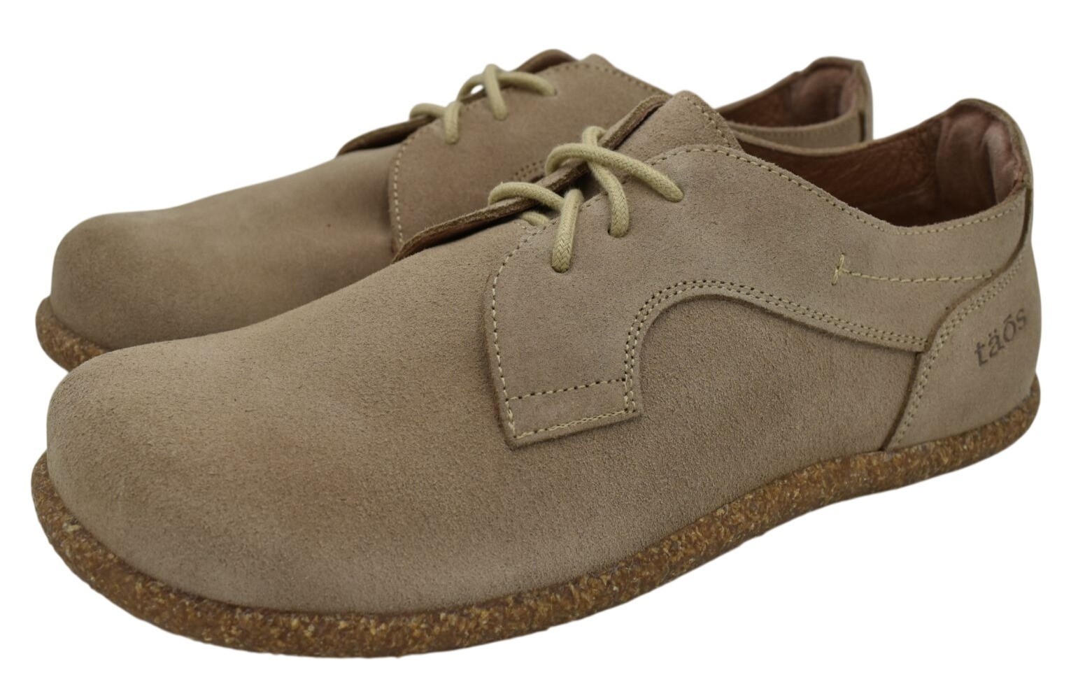 Taos Footwear Women Size EU 41 US 10-10.5 Utmost Sand Suede Lace Up Casual Shoes