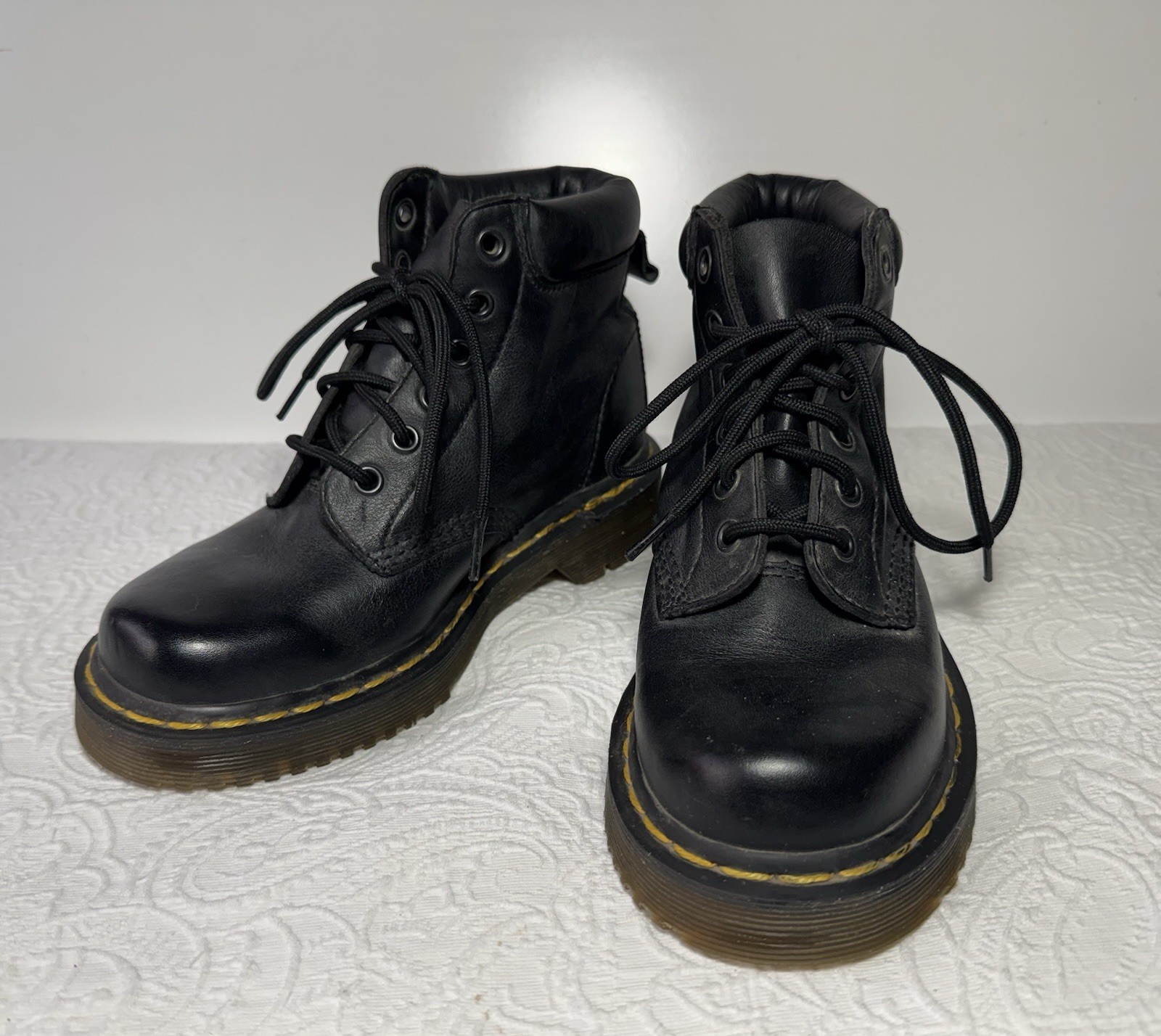 Doc Martens 939 Ben Black 6 Eye Ankle Boot Size M4-W5