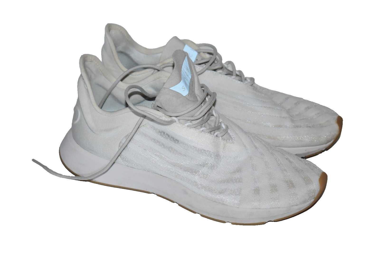 Saysh One Women’s Size 8 White Gum Running Athletic Sneakers Shoes Allyson Felix