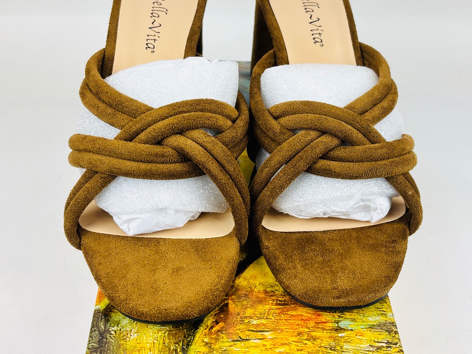 Bella Vita Carmen Cognac Suede Women’s Size 10 Black