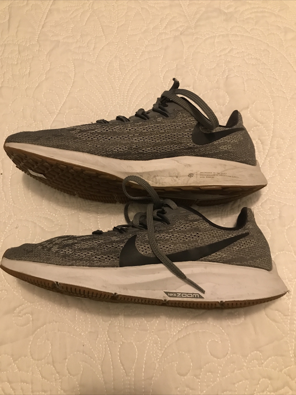 Nike Zoom Pegasus 36 Running Shoes Women’s US 6.5 Gunsmoke Gray AQ2210-001