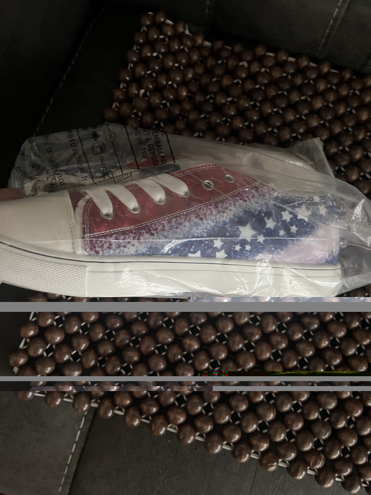 Women’s 4th of July Sneakers Size 42 American Flag Stars Stripes