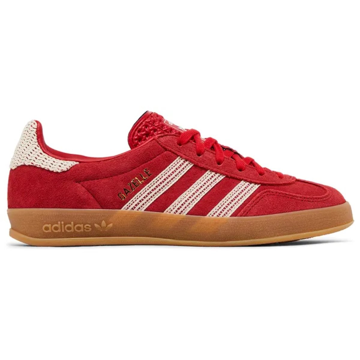 adidas Gazelle Indoor Better Scarlet Wonder White Gum JI2756 Women New