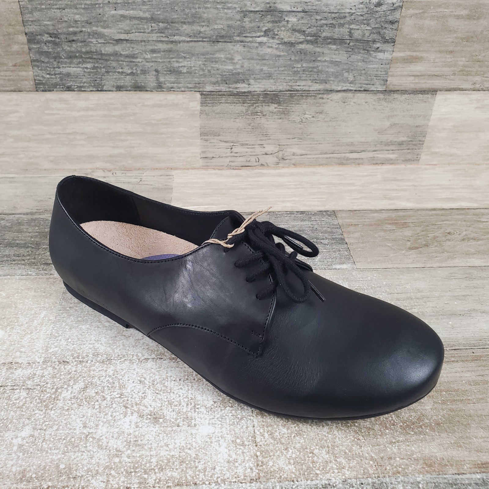 Birkenstock Saunders Womens Shoes Sz 7 Narrow EU 38 Leather Lace Up Oxford