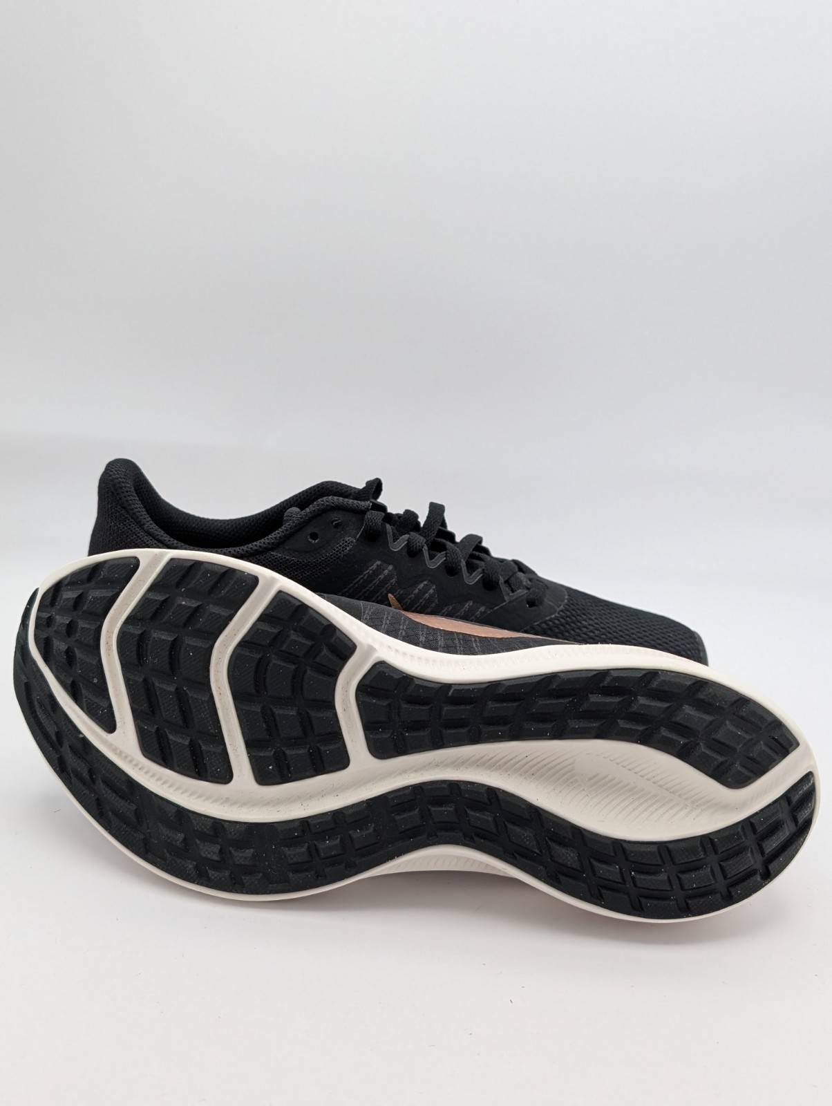 Women Nike Downshifter 11 Running Sneakers Black/Metallic Copper Coin CW3413-002
