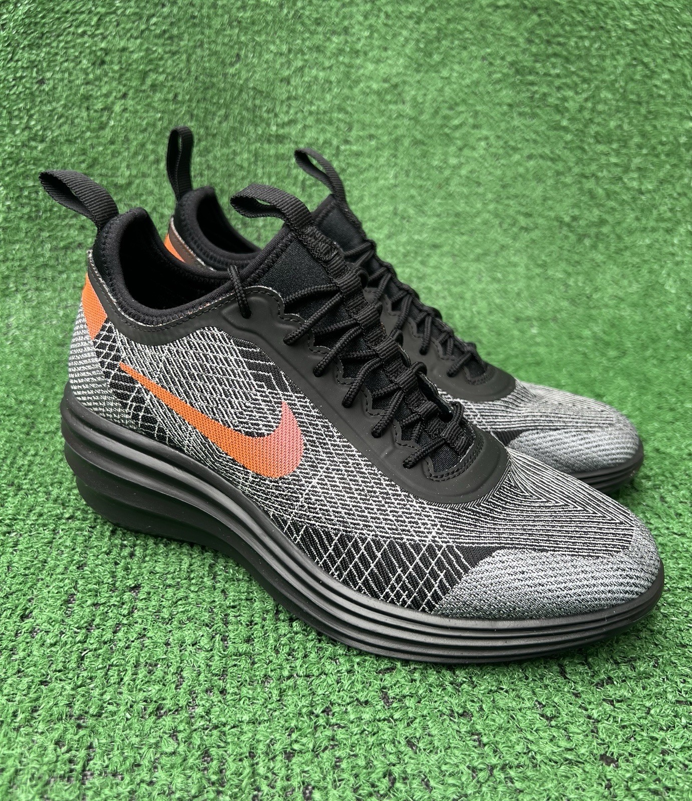 Sample Nike Lunar Elite Sky Hi Sneakers Womens Size 7 Wedge Shoes Used No Box