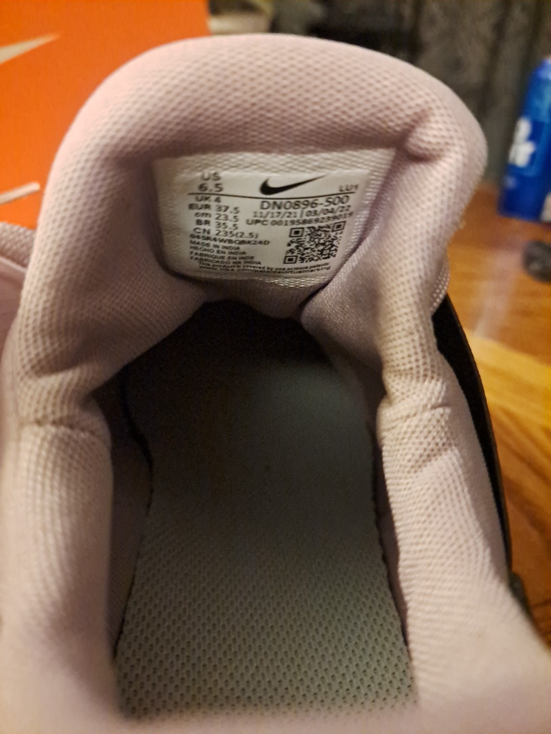 W Nike Air Max Bella TR 5 PRM, Plum Fog, Never Worn, Brand New