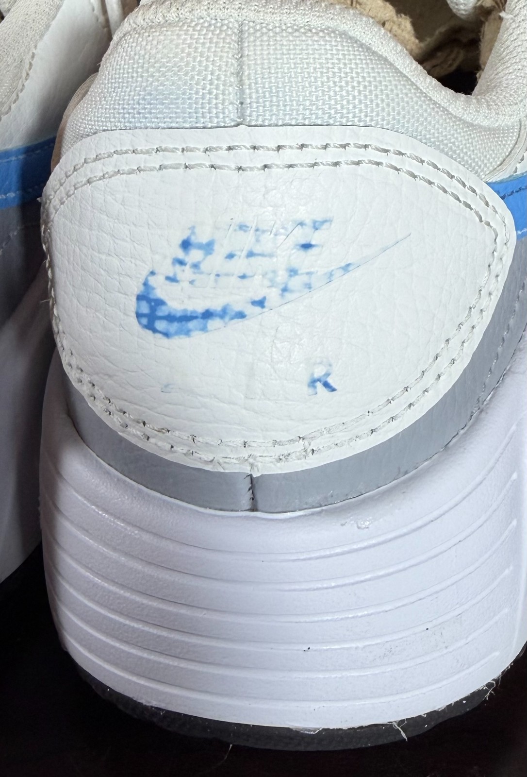 Nike Air Max SC UNC Summit White University Blue Sneakers Womens Sz 7 CW4554-116