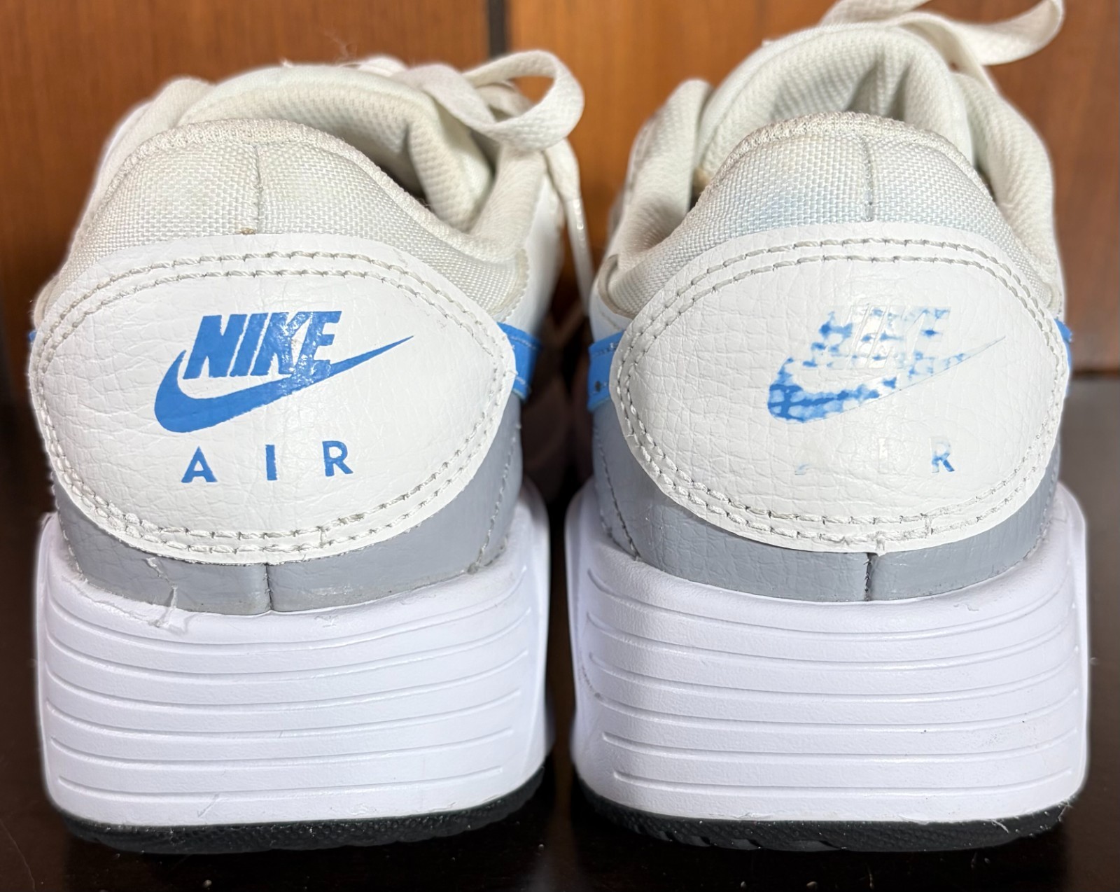 Nike Air Max SC UNC Summit White University Blue Sneakers Womens Sz 7 CW4554-116