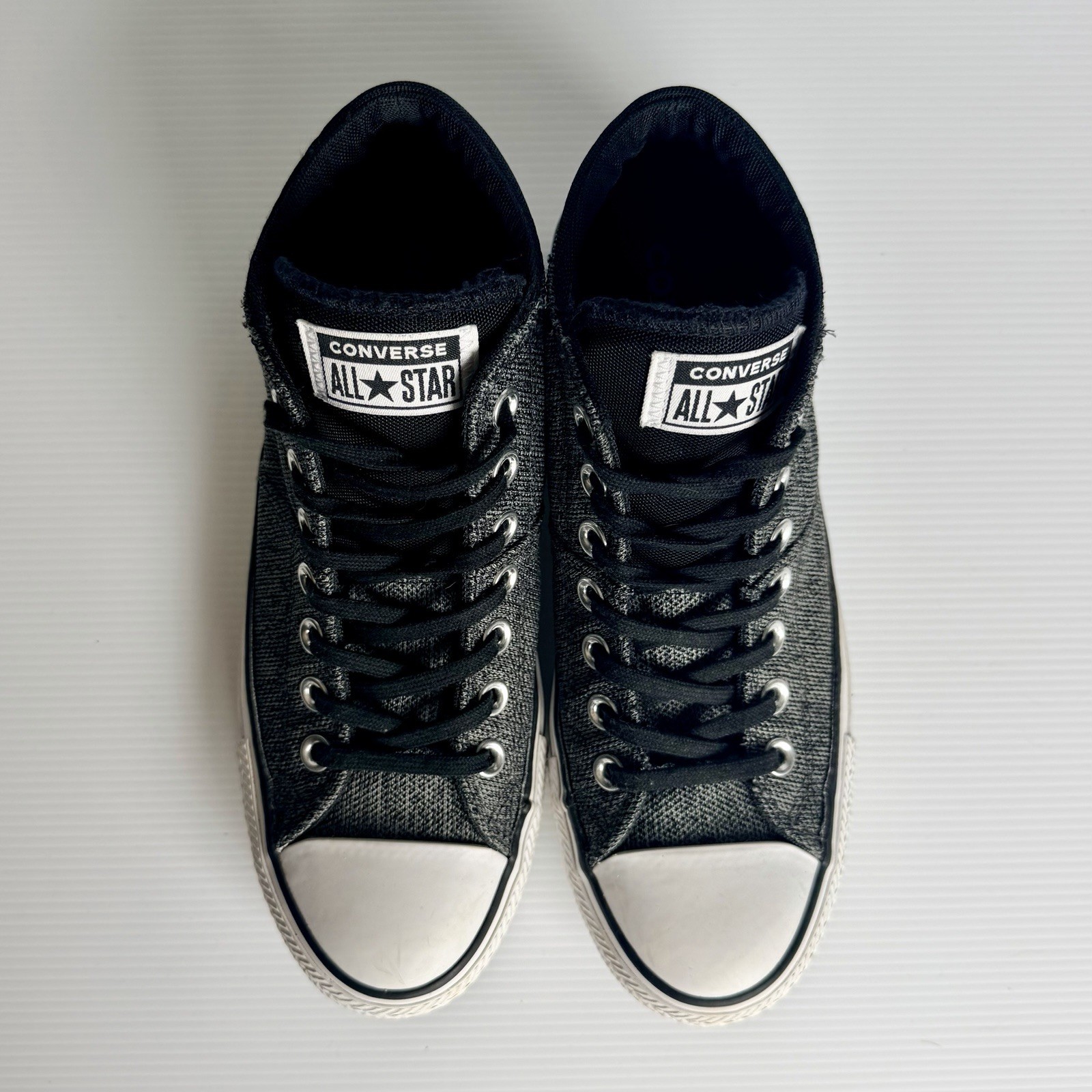 Size 8 – Converse Chuck Taylor All Star Madison Mid Black Gray White
