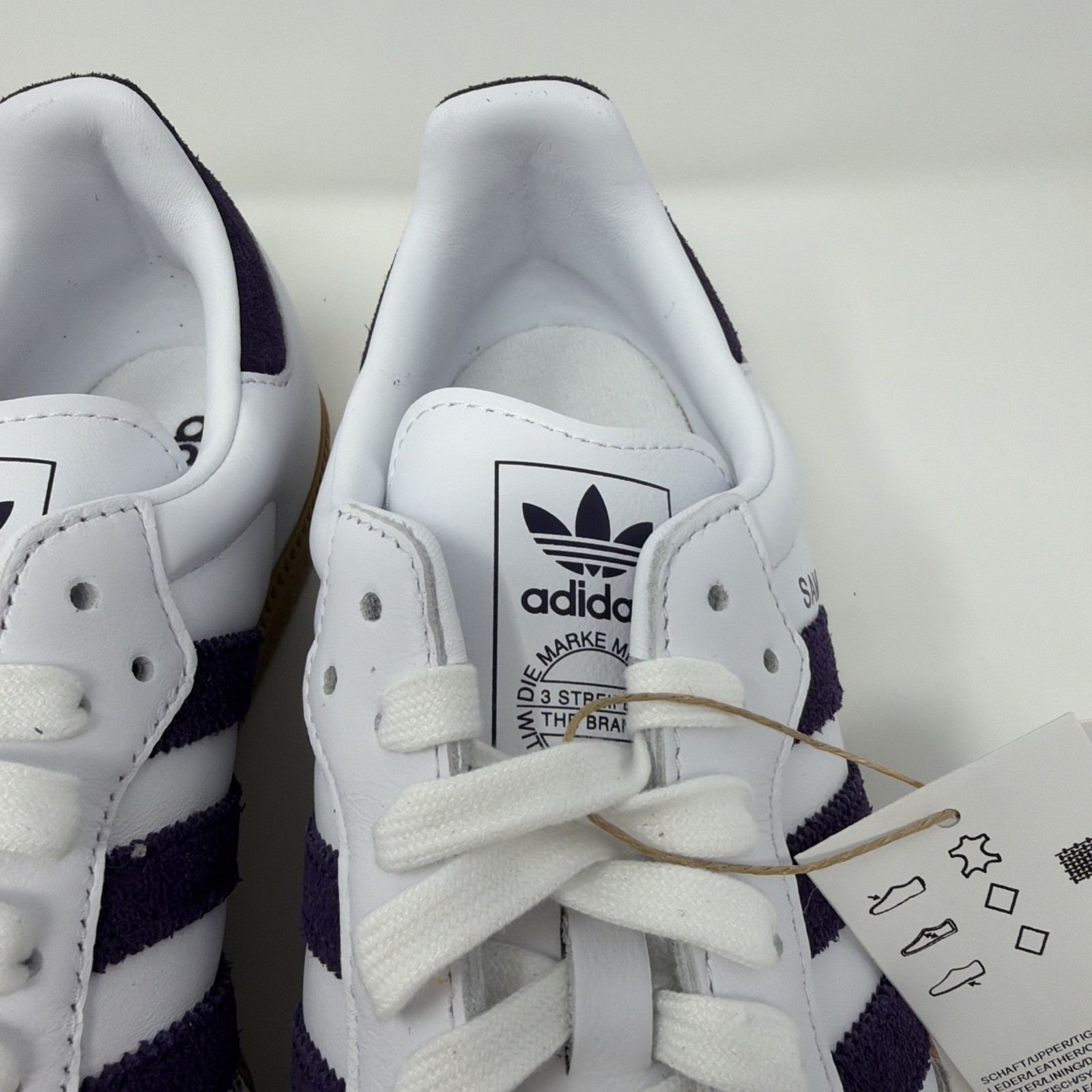 Adidas Women’s Samba OG Size 9 Plum/Gum |JS1392|