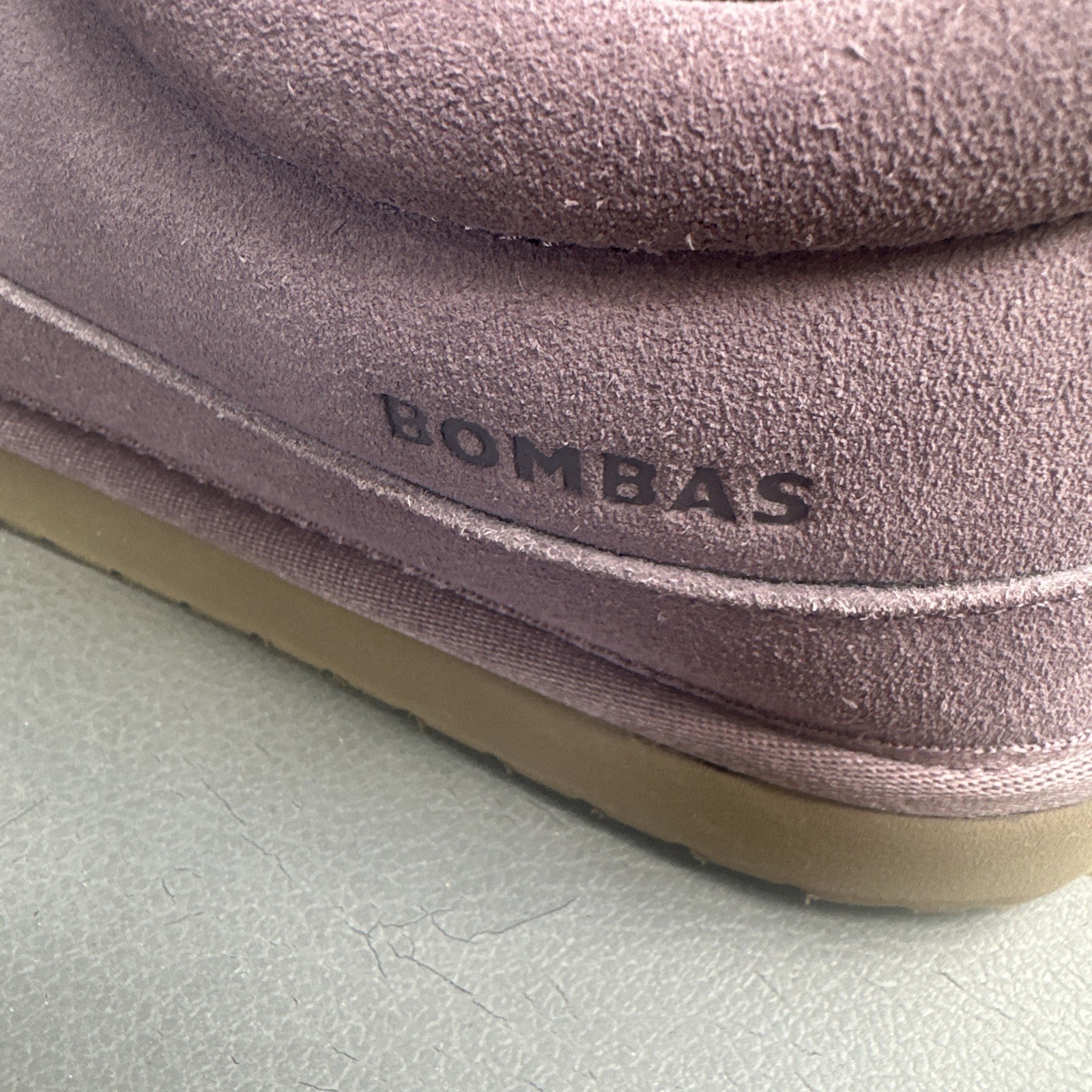Bombas Women’s Saturday Suede Slip On Slipper Dusty Purple /mauve Size 8