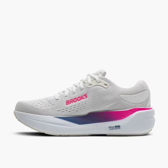 Brooks Women’s Ghost Max 3, 132 – White/Moonlight/Pink