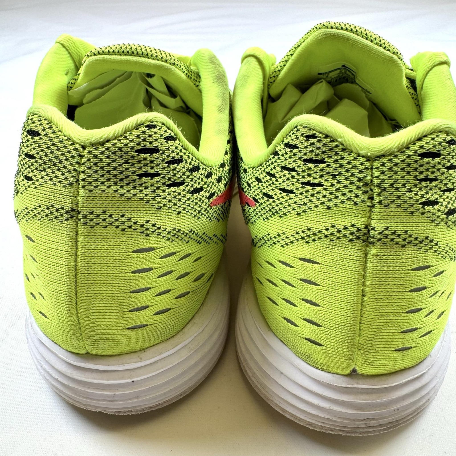 Nike Lunar Trainer Womens 8 Volt Yellow Hyper Pink Running Shoes 705462-700