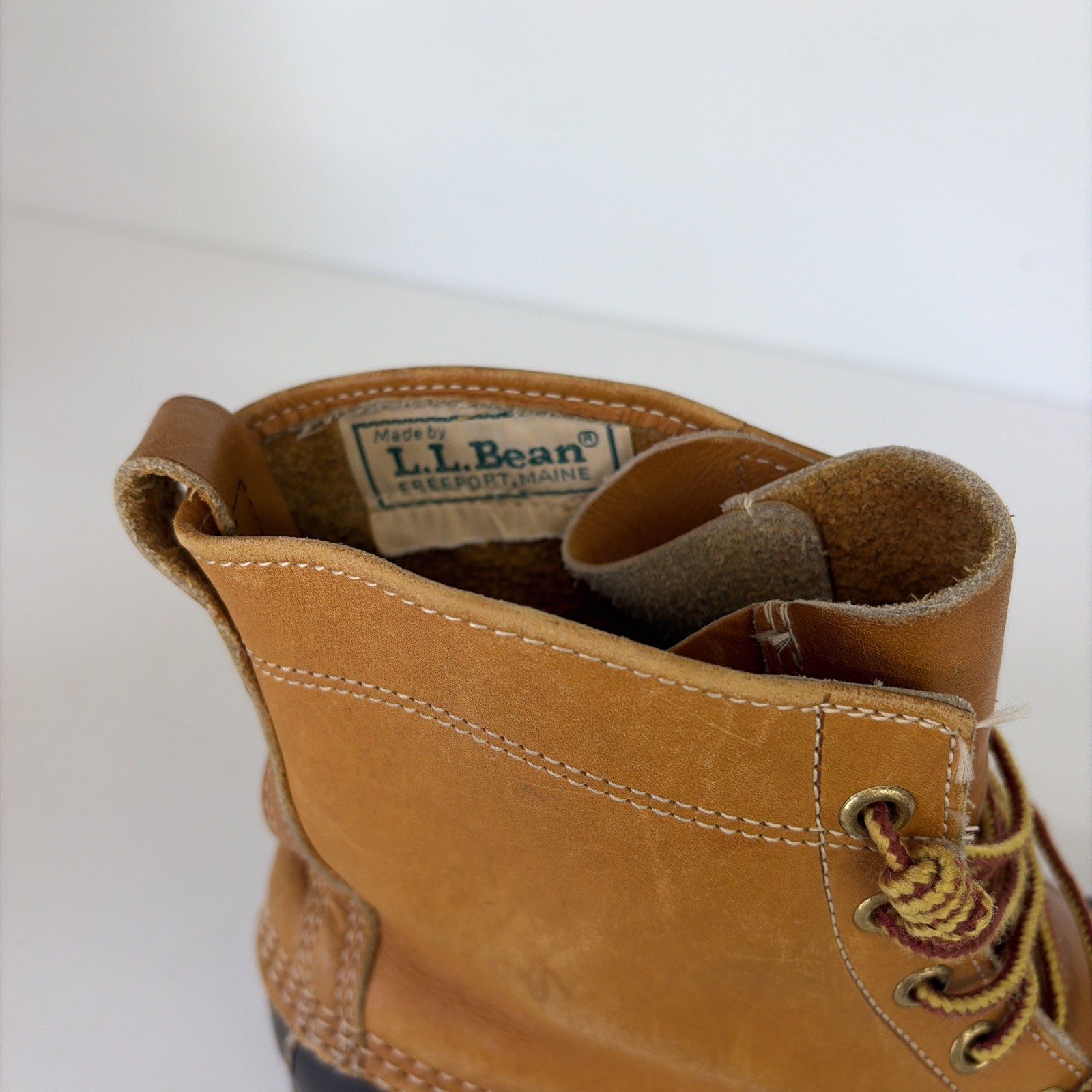 Vintage LL Bean Maine Hunting Shoes Womens Size 9 Duck Boots USA