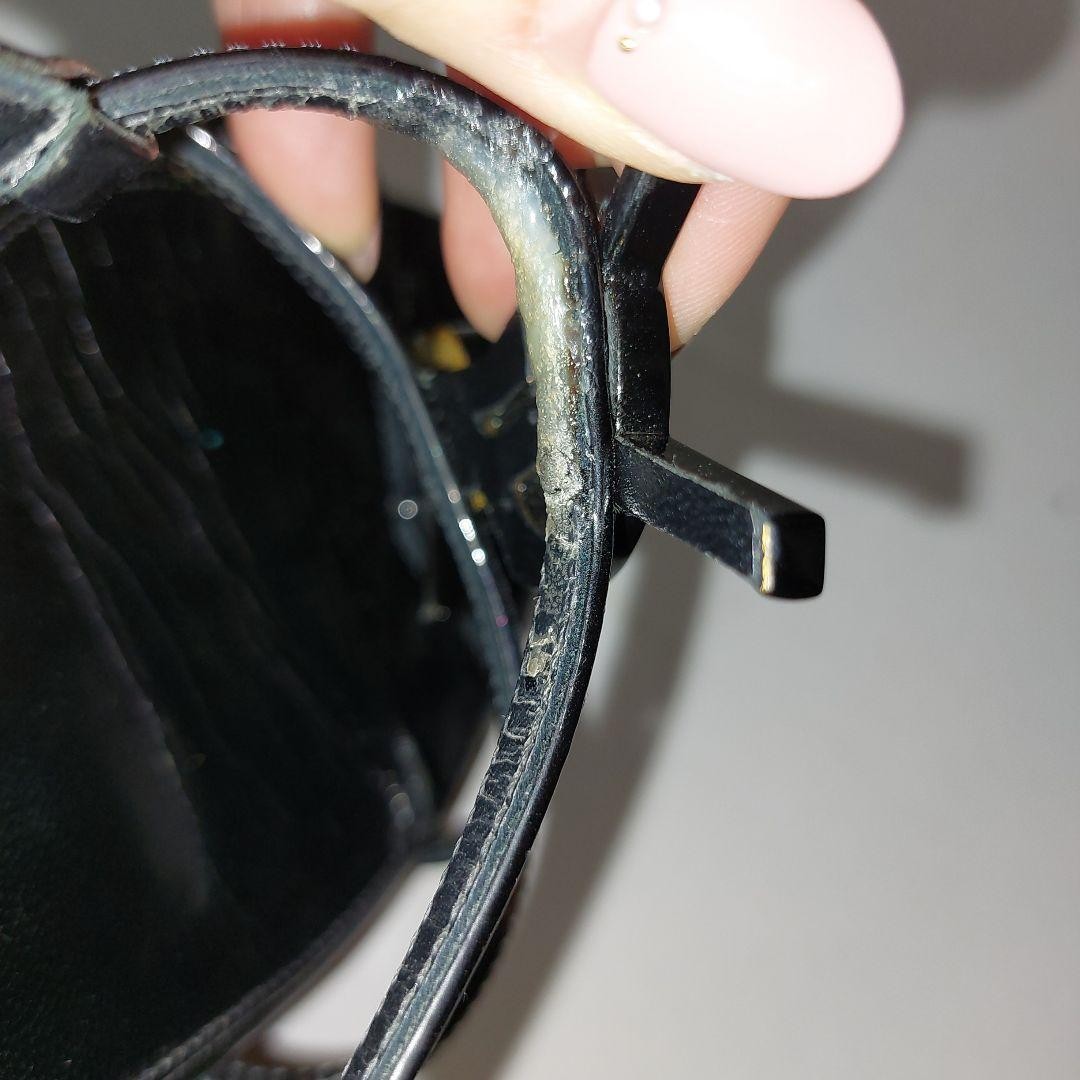 Saint Laurent Sandals Shoes YSL Cassandra EU 38 US 8 Black Authentic