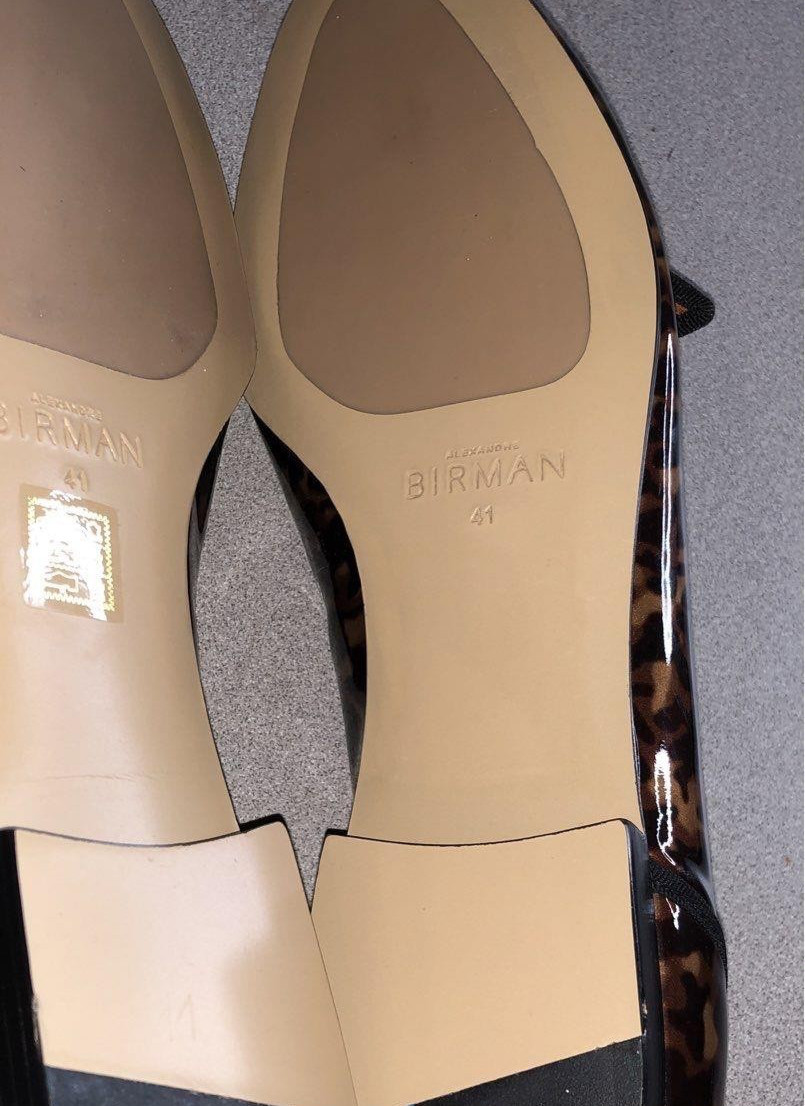 Alexandre Birman Women’s Black Grosgrain Tortoise Loafers size 41 (US SIZE 11 )