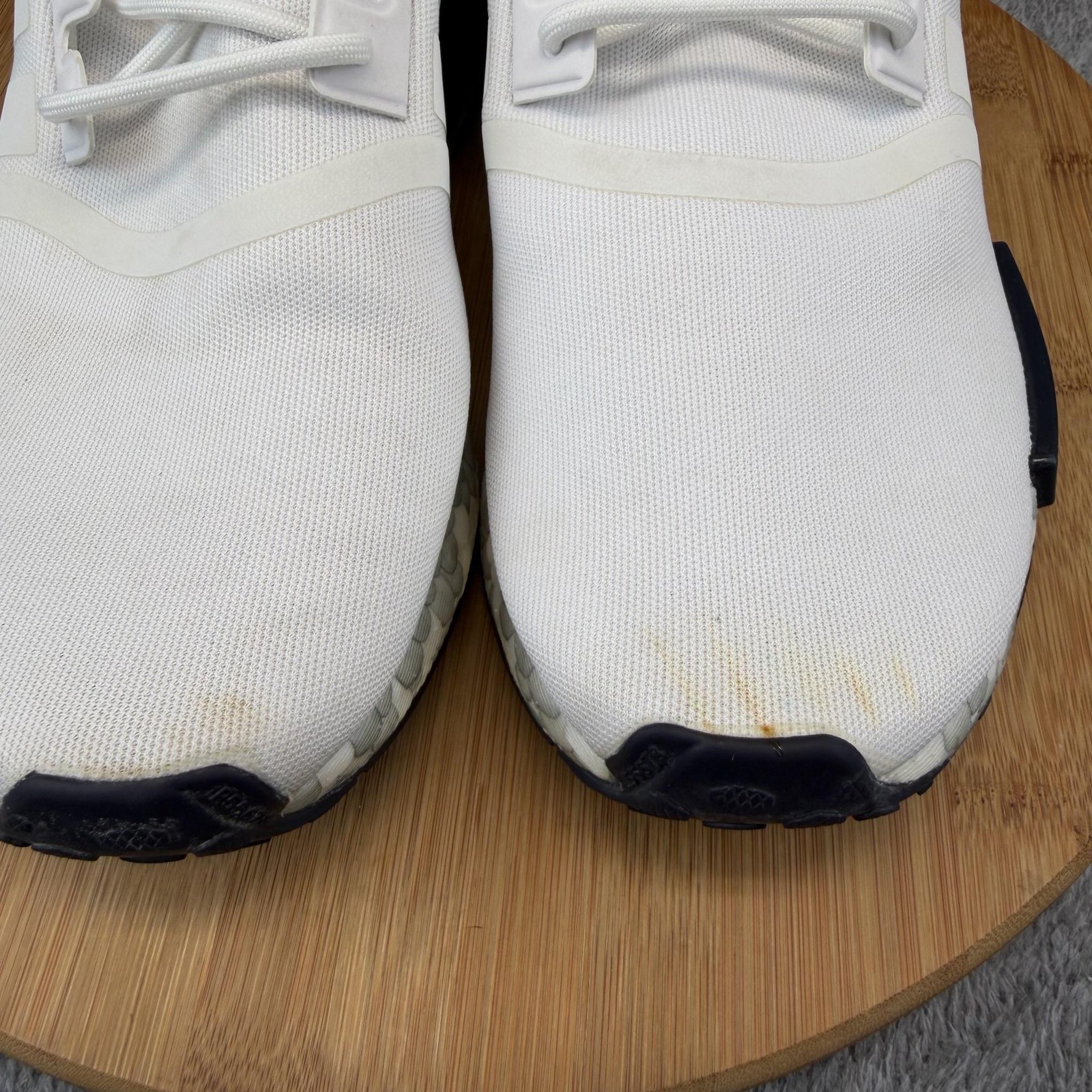 Adidas NMD R1 Shoes Womens Size 8.5 White Parley Boost Sneakers AGW9476