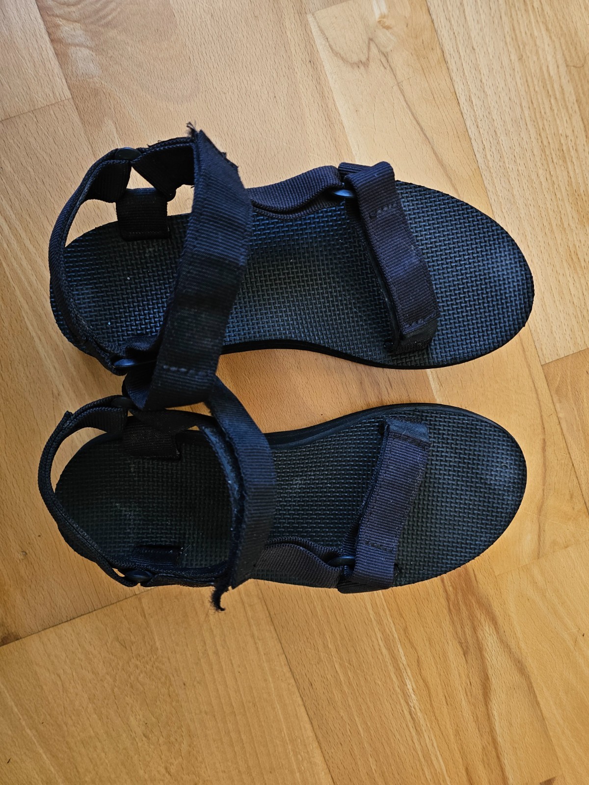 Teva Sandals Womens 6 Midform Universal Sporty Slingback Flats 1090969 Black