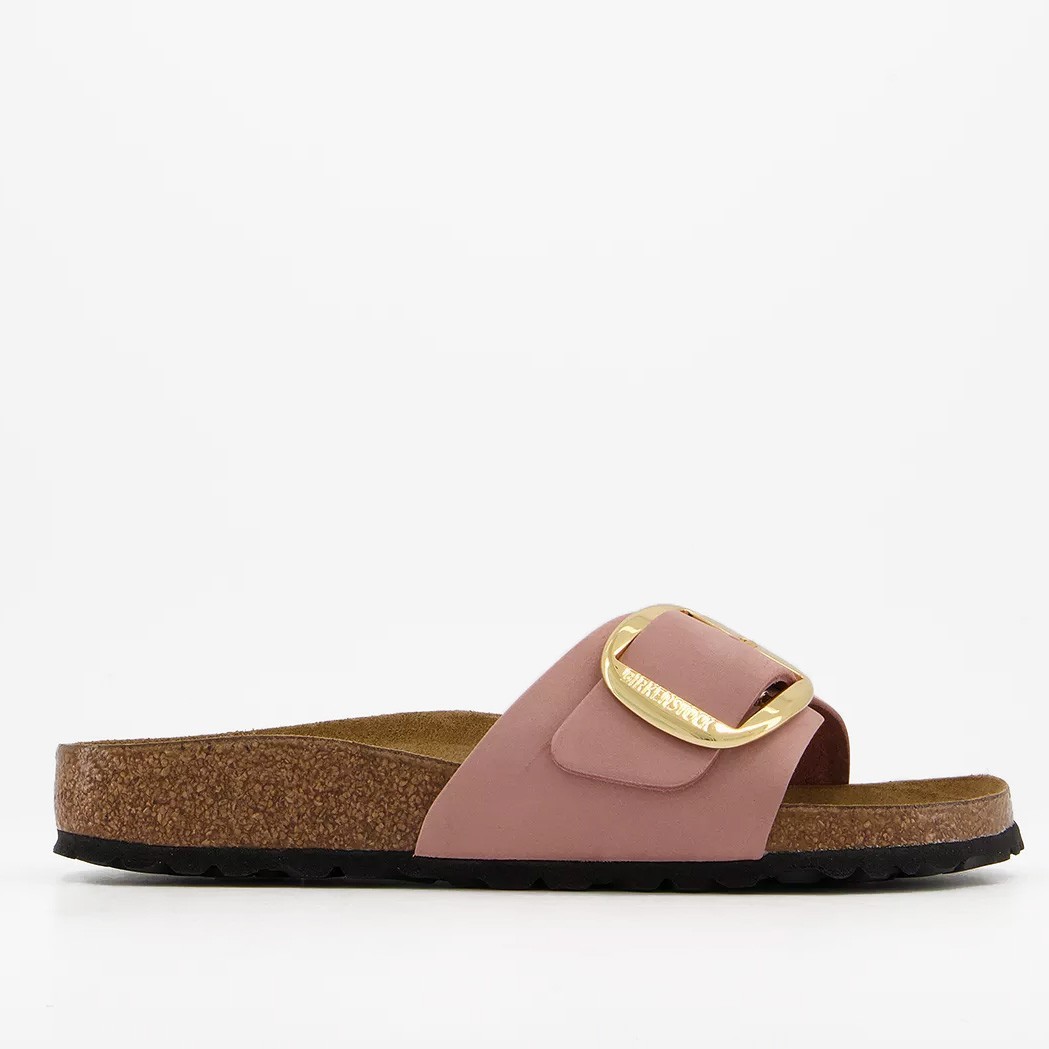 NWB Birkenstock Madrid Big Buckle Old Rose Sandals Narrow Fit Women’s Shoes