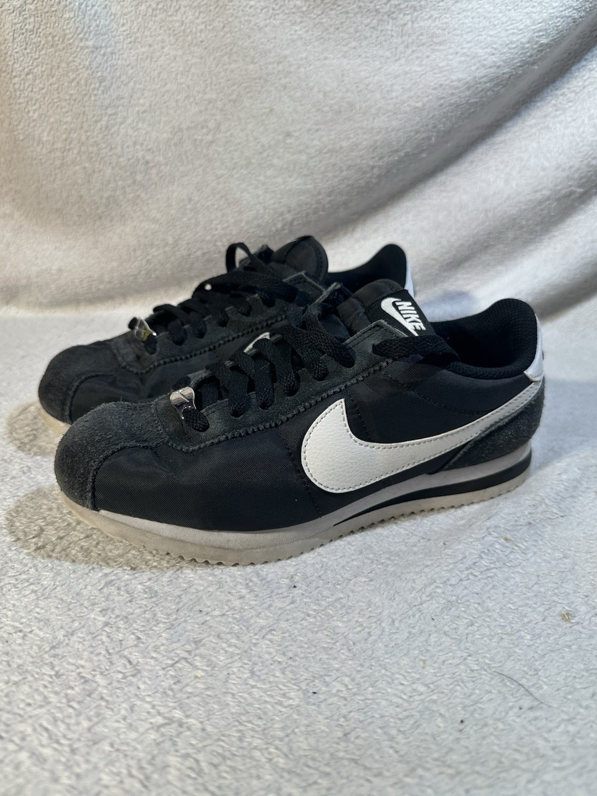 Women’s Size 5.5 Nike Cortez TXT Nylon Black White OG DZ2795-001