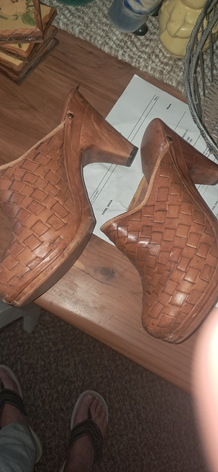 Connie made in Brazil size 10 medium clogs