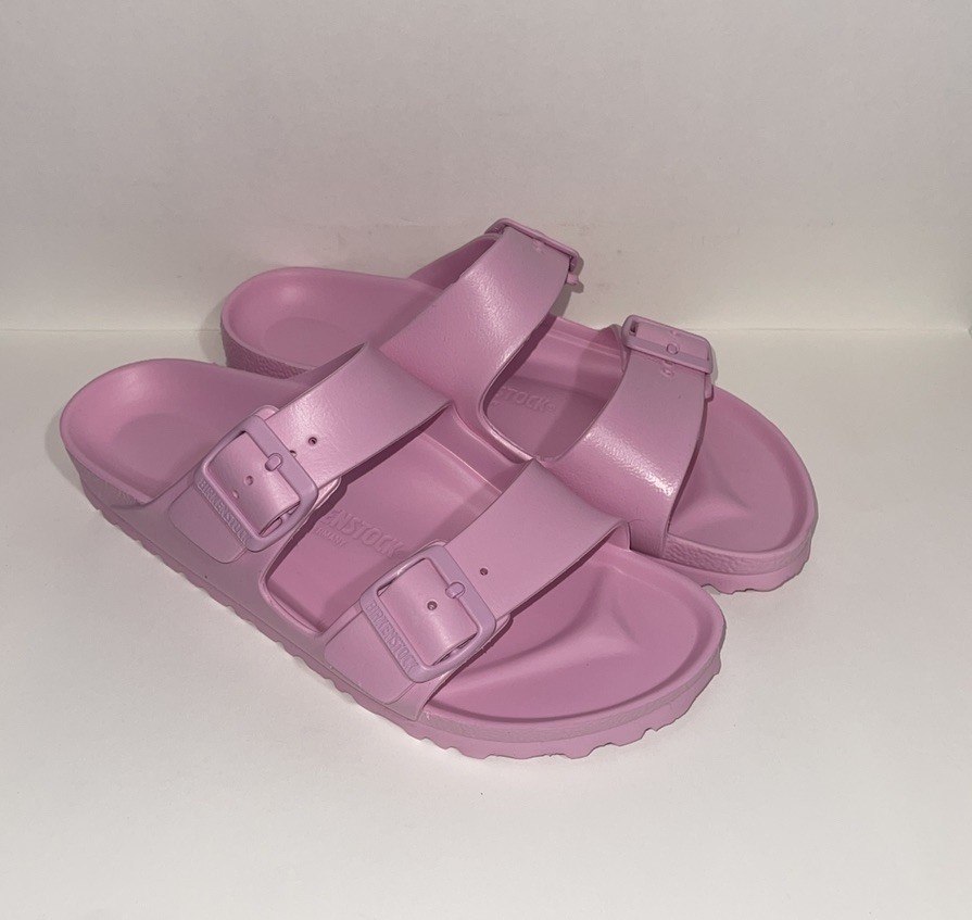 Birkenstock Arizona EVA Fondant Pink Mismatched Sandals Women’s Left 7 Right 8
