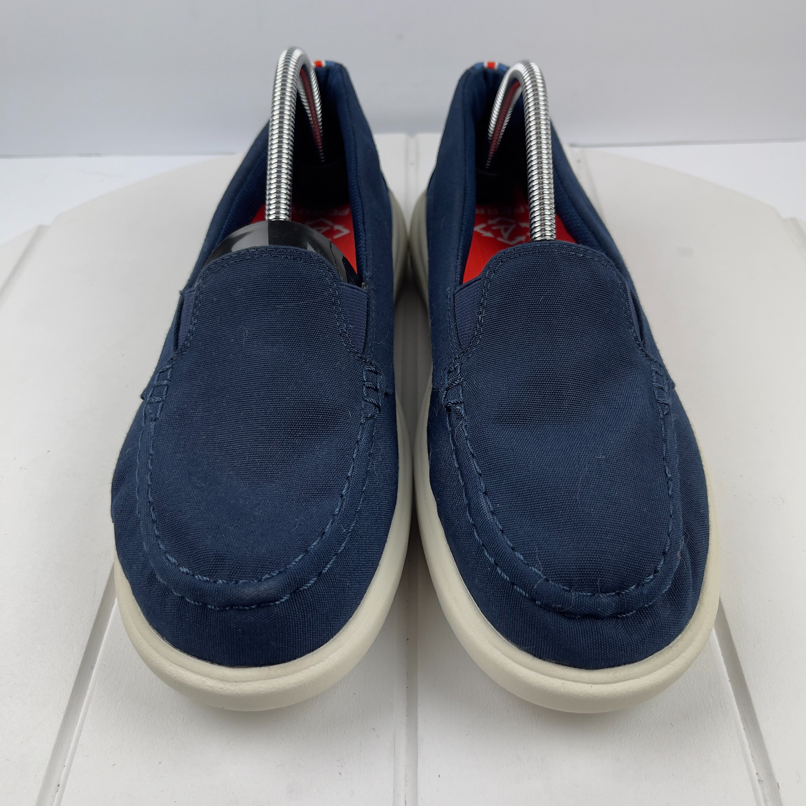 Sperry Recycled Shoes Women’s 10M Blue Captain’s Moc Slip Ons Sneakers
