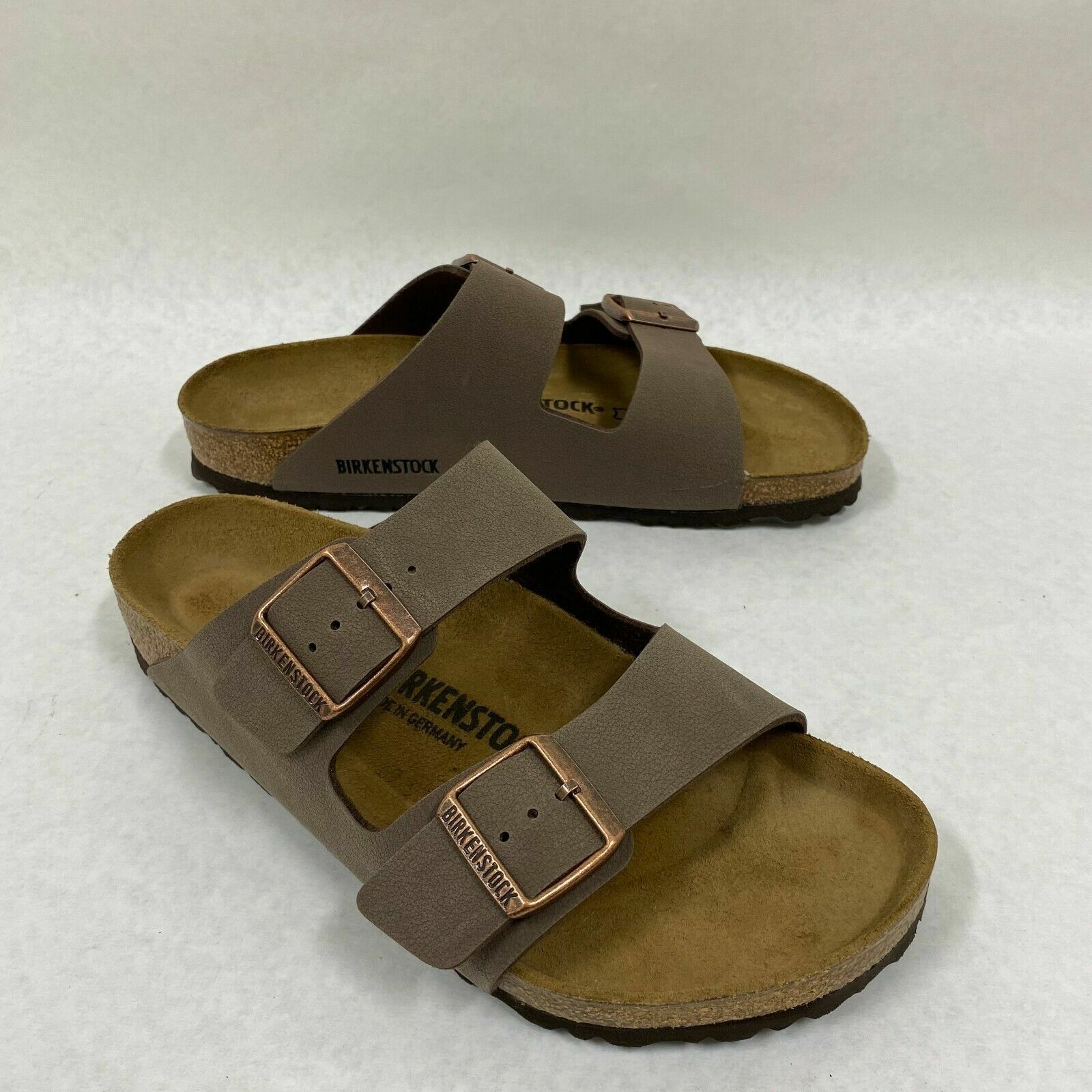 Birkenstock New w/o Box Arizona Mocha Birkibuc Regular Width – Select Size