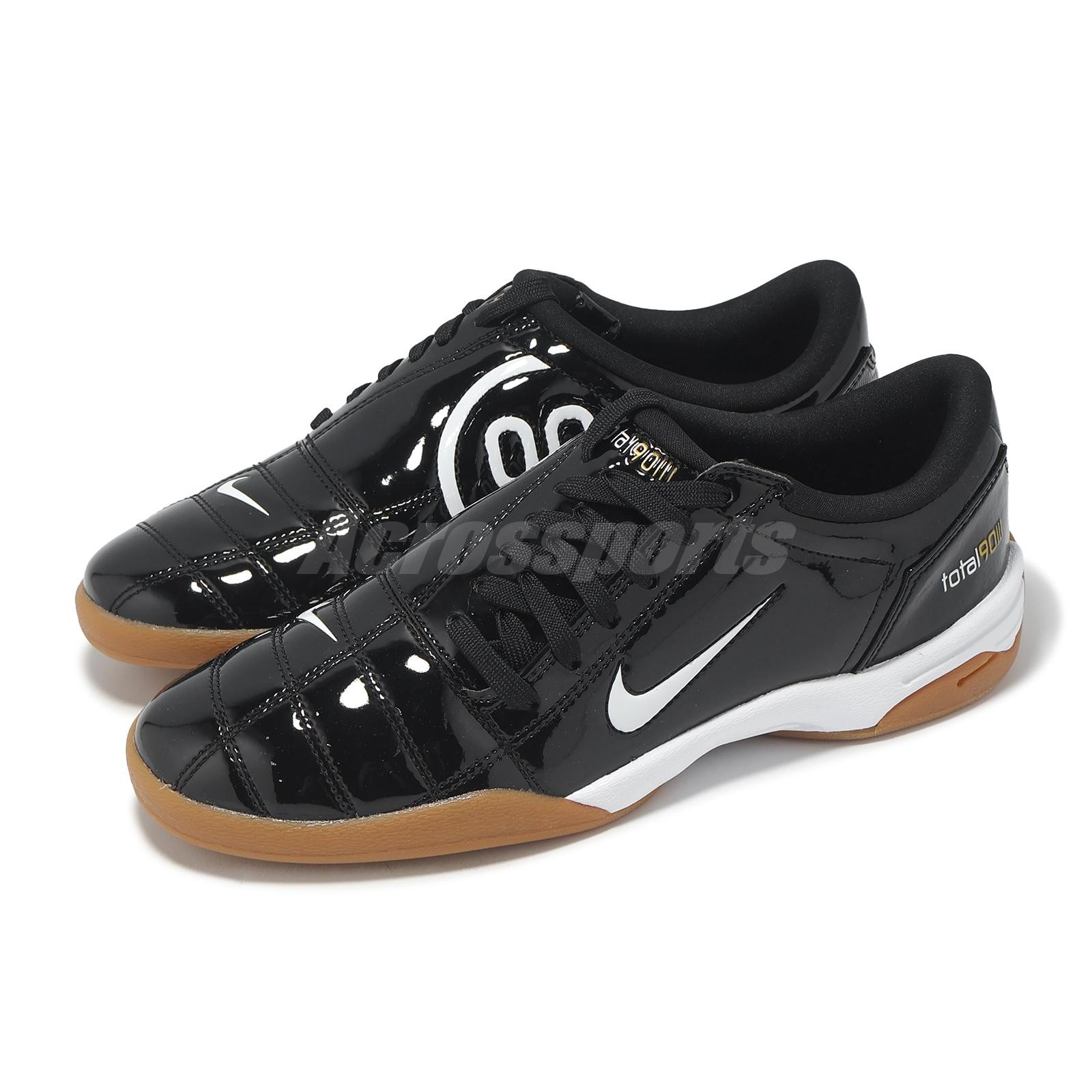 Nike Wmns T90 Patent Leather Pack Black Gum Women Casual Shoes IB5666-001