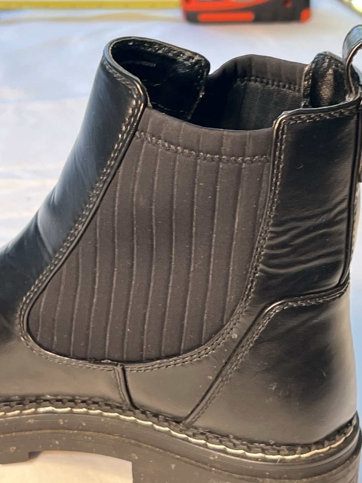 Sam & Libby Women’s Boots Size US 10 Man Made Black Leather